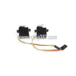 RCToy357.com - MJX F49 F649 helicopter toy Parts SERVO set left + right 2pc