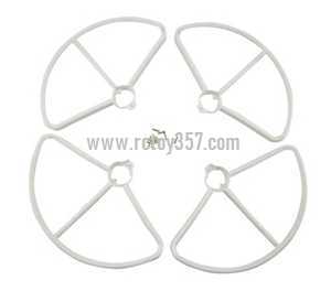 RCToy357.com - MJX Bugs 2 WIFI Brushless Drone toy Parts Outer frame[White]