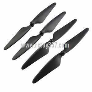 RCToy357.com - MJX BUGS 3 H Brushless Drone toy Parts Blades set[Black]