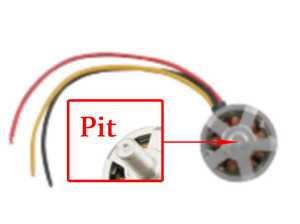 (image for) MJX BUGS 3 MINI Brushless drone toy Parts Forward Brushless motor