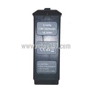 RCToy357.com - JJRC X5P Brushless Drone toy Parts Battery 7.6V 2420mAh(black) - Click Image to Close