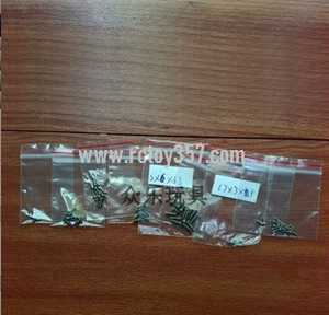 RCToy357.com - MJX BUGS 2 SE Brushless Drone toy Parts Screw pack set