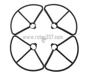 RCToy357.com - MJX BUGS 2 SE Brushless Drone toy Parts Outer frame[Black]
