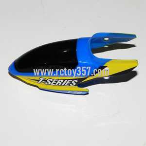 RCToy357.com - MJX T20 toy Parts Head cover\Canopy(blue)