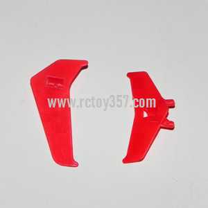 RCToy357.com - MJX T20 toy Parts Decorative set(red)