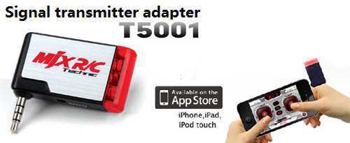 RCToy357.com - [MJX T5001] signal transmitter adapter work with iphone ipad ipo