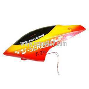 (image for) MJX T34 toy Parts Head cover\Canopy(red)