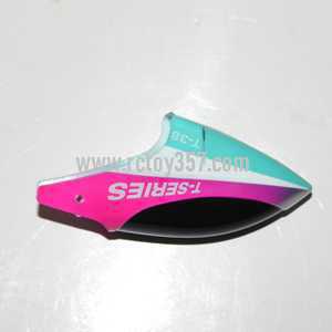 RCToy357.com - MJX T38 toy Parts Head cover\Canopy(pink)
