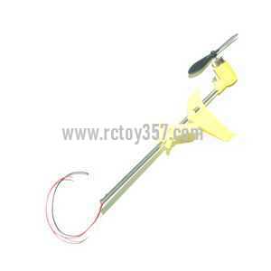 RCToy357.com - MJX T38 toy Parts Whole Tail Unit Module(yellow)