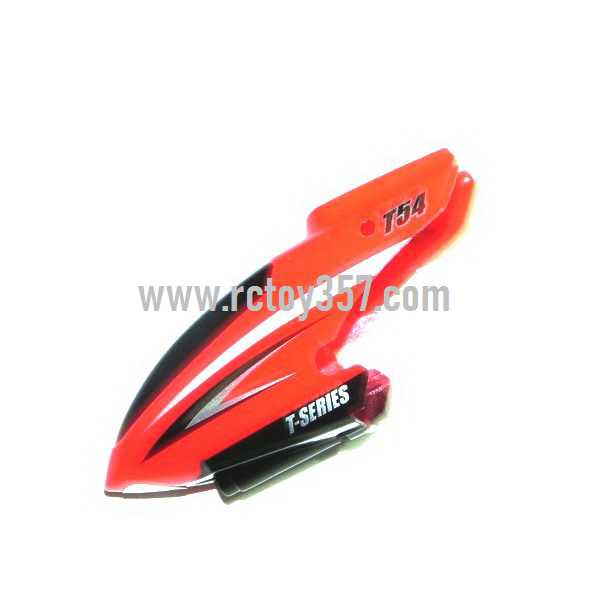 RCToy357.com - MJX T54 toy Parts Head cover\Canopy(red)