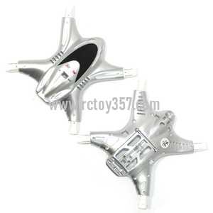 Holy Stone X300C FPV RC Quadcopter toy Parts Upper Head set+Low(Silver)