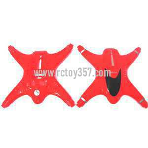 Holy Stone X400C FPV RC Quadcopter: Upper Head set+Low(red)