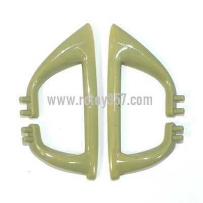 RCToy357.com - MJX X500 2.4G 6 Axis 3D Roll FPV Quadcopter Real-time Transmission toy Parts Support plastic bar(Green)