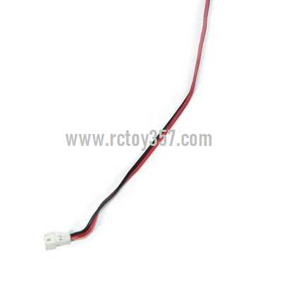 RCToy357.com - MJX X500 2.4G 6 Axis 3D Roll FPV Quadcopter Real-time Transmission toy Parts Main motor cable(Red + black wire