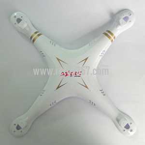 RCToy357.com - MJX X705C 6-Axis 2.4G Helicopters Quadcopter C4005 WiFi FPV Camera RC Gyro Drone toy Parts Upper Head cover[White]