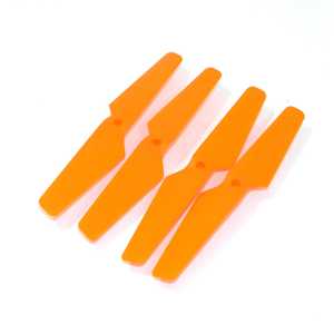 (image for) MJX X705C 6-Axis 2.4G Helicopters Quadcopter C4005 WiFi FPV Camera RC Gyro Drone toy Parts Blades set[Orange]