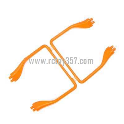 RCToy357.com - MJX X705C 6-Axis 2.4G Helicopters Quadcopter C4005 WiFi FPV Camera RC Gyro Drone toy Parts Support plastic bar (2 pcs)[Orange]