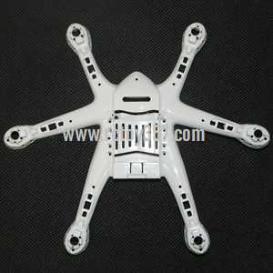 RCToy357.com - MJX X800 2.4G Remote Control Hexacopter 6 Axis Gyro 3D Roll Stumbling UFO toy Parts Lower board[White] - Click Image to Close