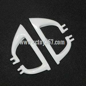 (image for) MJX X800 2.4G Remote Control Hexacopter 6 Axis Gyro 3D Roll Stumbling UFO toy Parts Support plastic ba[White]