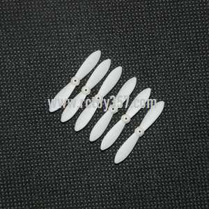 RCToy357.com - MJX X900 X901 3D Roll 2.4G 6-Axis First Nano Hexacopter toy Parts Main blades set[White]