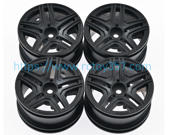 RCToy357.com - Metal wheel hub black MN86KS RC Car Spare Parts