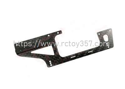 RCToy357.com - Lower right carbon fiber board group Omphobby M2 EXPLORE/V2 RC Helicopter Spare Parts