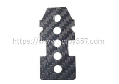 RCToy357.com - Battery fixing plate pure carbon fiber Omphobby M2 EXPLORE/V2 RC Helicopter Spare Parts