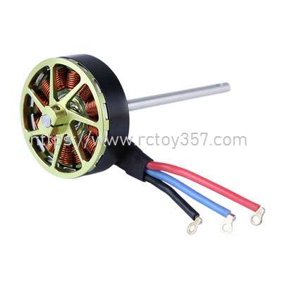 RCToy357.com - Main motor unit (racing yellow) Omphobby M1 RC Helicopter Spare Parts