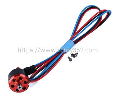 RCToy357.com - Tail Motor Unit (Magic Orange) Omphobby M1 RC Helicopter Spare Parts