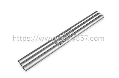 RCToy357.com - 2020 Version Aluminum tail pipe Silver Omphobby M2 RC Helicopter Spare Parts