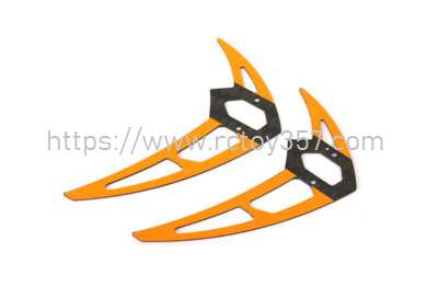 RCToy357.com - Vertical wing Orange Omphobby M2 2019 Version RC Helicopter Spare Parts