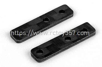 RCToy357.com - Front fuselage reinforced carbon plate Omphobby M2 2019 Version RC Helicopter Spare Parts