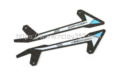 RCToy357.com - 2019 Version Undercarriage Blue Omphobby M2 2019 Version RC Helicopter Spare Parts