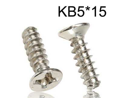 RCToy357.com - KB flat head Flat tail self-tapping screws KB5*15
