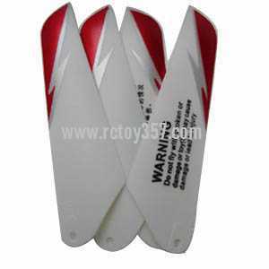 RCToy357.com - Shuang Ma/Double Hors 9098 9102 toy Parts Main blade(Red)