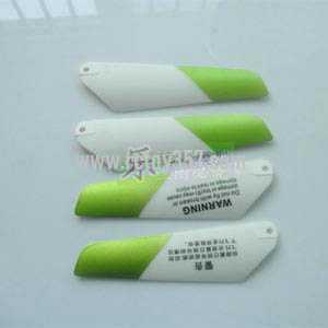 RCToy357.com - Shuang Ma/Double Hors 9098 9102 toy Parts Main blade(Green) - Click Image to Close