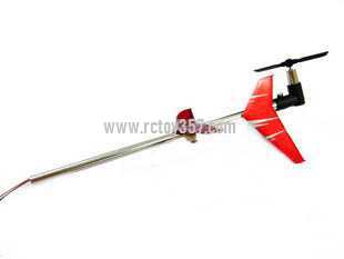 RCToy357.com - Shuang Ma/Double Hors 9098 9102 toy Parts Whole Tail Unit Module(Red)