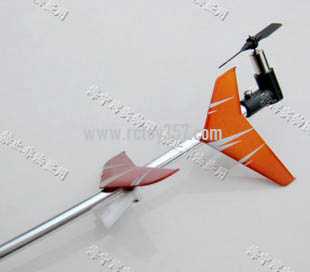 RCToy357.com - Shuang Ma/Double Hors 9098 9102 toy Parts Whole Tail Unit Module(Orange) - Click Image to Close