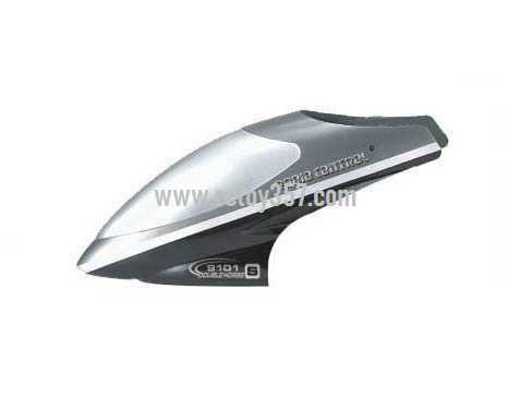 RCToy357.com - Shuang Ma 9101 toy Parts Head cover\Canopy(Gray) - Click Image to Close