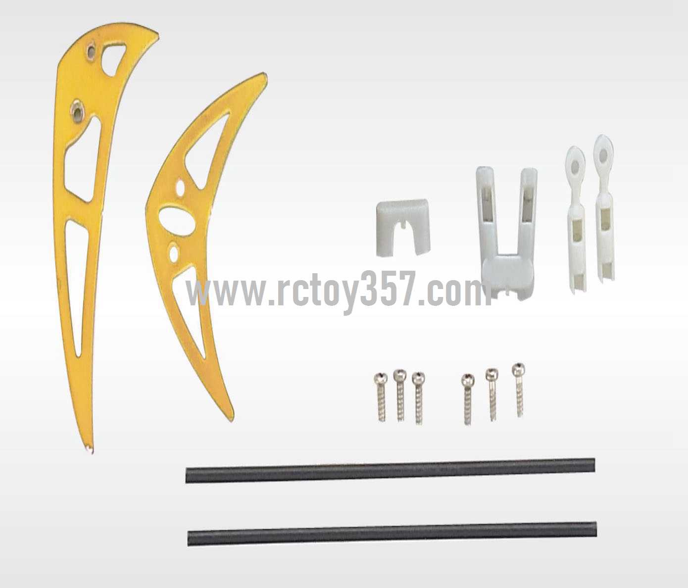 RCToy357.com - Shuang Ma/Double Hors 9103 toy Parts Balance stabilizer Decorative set(Yellow)