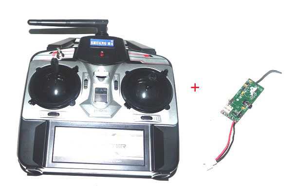 RCToy357.com - Shuang Ma 9120 toy Parts Remote Control\Transmitter and PCB\Controller Equipement