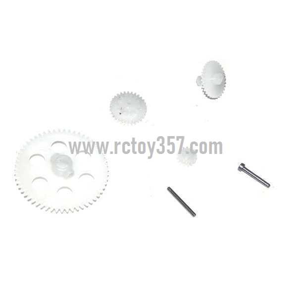 RCToy357.com - Shuang Ma 9120 toy Parts Main gear + Gear driven set