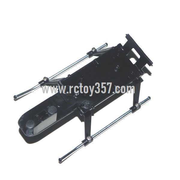 RCToy357.com - Shuang Ma 9120 toy Parts Undercarriage\Landing skid + Lower main frame - Click Image to Close
