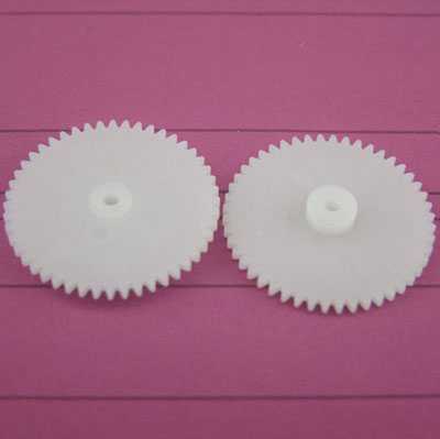 RCToy357.com - 0.5 mold 482A plastic large gear single layer gear 48T2A reduction gear toy model parts（4pcs） - Click Image to Close