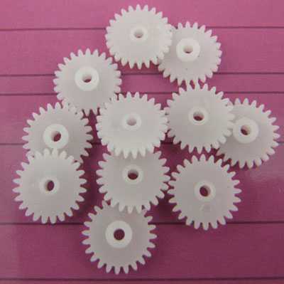 (image for) Spindle single-layer gear 242A 0.5 module 24 teeth 2MM inner diameter motor car model motor gear parts（4pcs）