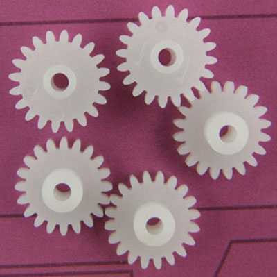 RCToy357.com - Spindle single-layer gear 202A 0.5 module 20 teeth 2MM inner diameter motor car model motor gear parts（4pcs） - Click Image to Close