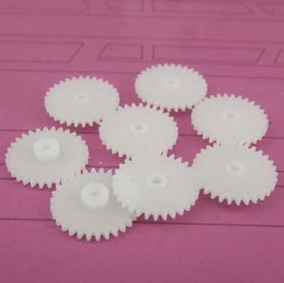 RCToy357.com - Spindle single-layer gear 302A 0.5 module 30 teeth 2MM inner diameter motor car model motor gear parts（4pcs）