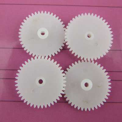 RCToy357.com - Single-layer gear die 0.5 hole 1.9 422A plastic toy parts reduction gear 42T2A（4pcs） - Click Image to Close