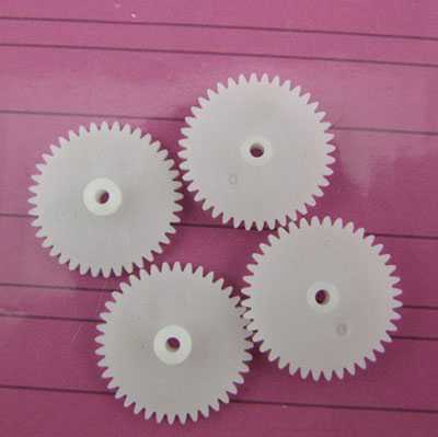 RCToy357.com - Single-layer gear gear 402A DIY four-wheel drive 40T2A gear motor gear toy car parts（4pcs） - Click Image to Close