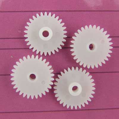 RCToy357.com - Single-layer gear 302.5A 0.5 module 30 teeth 2MM inner diameter robot DIY parts（4pcs） - Click Image to Close